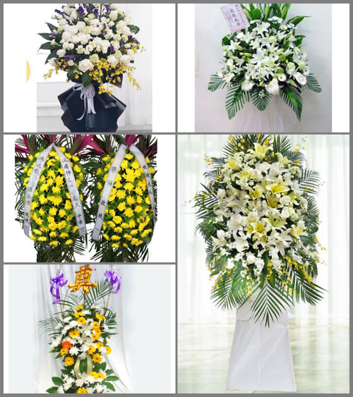福建龙岩永定区下洋镇白事花篮预定